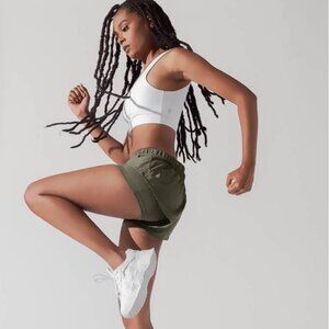 POPFLEX Low Rise Supershort - Rustic Olive - Large